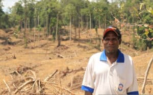 LMA Files Police Report on Illegal Logging in Makbon Forest