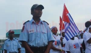 Convince the Melanesians in Papua, then, in the Pacific