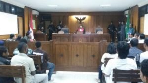 Armed Security Personnel Present in Kogoya Pre-trial Hearing