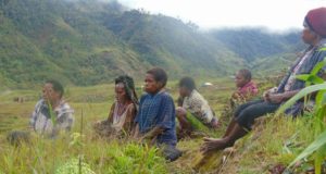 Papuan youth church ministry held aid solidarity for Nduga