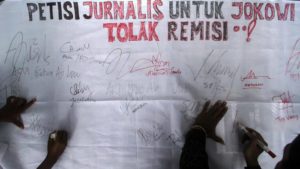 No progress on press freedom under Jokowi’s watch