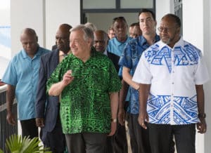 UN chief calls for immediate climate action to ‘save Pacific – and world’