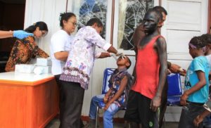 Children in Nduga threated not have access to the Polio vaccine