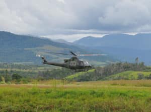 Indonesian Army helicopter with 12 on board goes missing in Papua