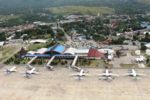 Sentani Airport “clean-up“, flights temporarily redirected to nearest local airports