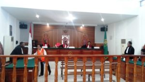Sayang Mandabayan charged with treason, legal counsellor applying an exception