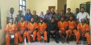 Papuan political prisoners still found guilty though their sentences reduced