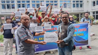 Papuan journalists call for postponement of RKUHP ratification deemed obstacle to freedom of speech