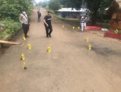 Jayapura City Police investigate explosion near senior journalist’s house