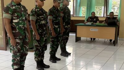 Four soldier-defendants in Mimika mutilation sentenced differently