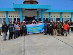 Indigenous Papuan entrepreneurs rally over unfulfilled work promises in Mountainous Papua