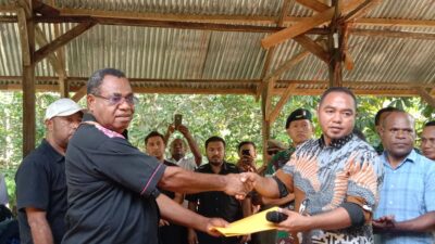Jayapura Regency Govt initiate peace talks to resolve conflict in Karya Bumi Village