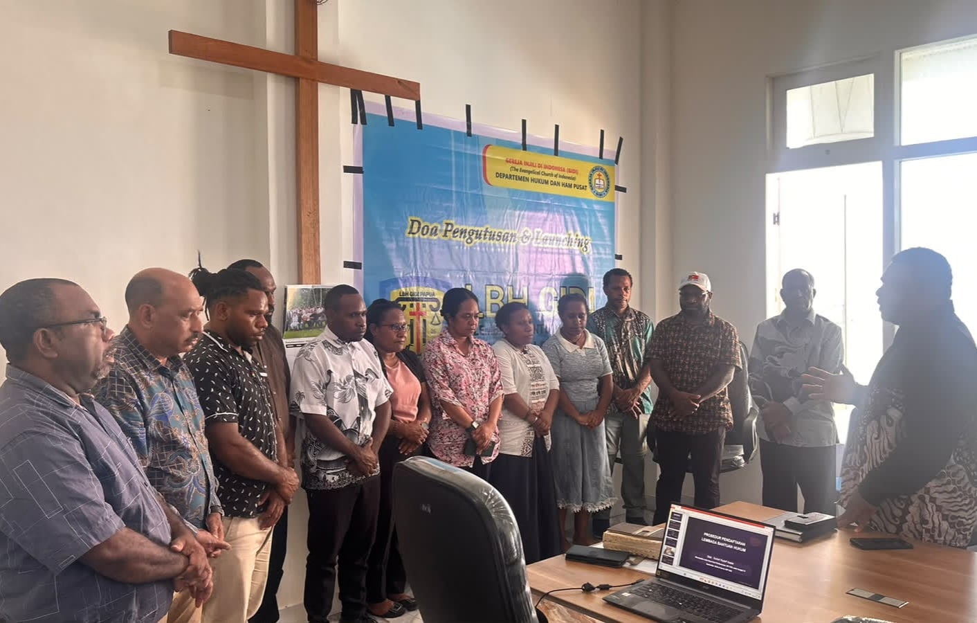 The Legal and Human Rights Department of the Evangelical Church in  Indonesia launches legal aid institute