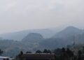 Smoke haze blankets Jayapura City and Regency