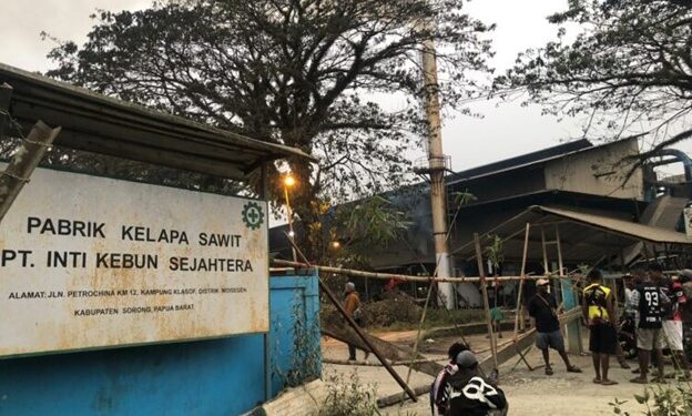 Moi Indigenous Clan block Palm Oil Company over alleged damage to ancestral burial site